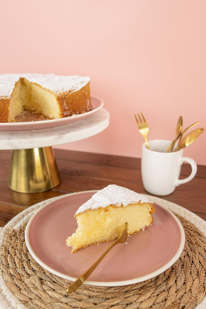 RUF Kuchen Träume Zitrone, Zitronenkuchen Traumhaft Einfach, Mit Puderzucker, Backmischung Für Einen Himmlisch Luftig Lockeren Kuchen