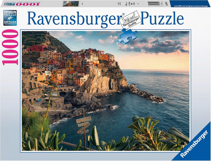 Ravensburger Puzzle 12000755 - Cinque Terre - puzzle jigsaw de 1000 de piese pentru adulți și copii de peste 14 ani