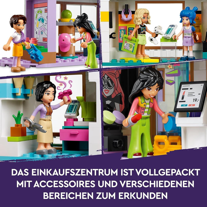 Magazin LEGO Friends Heartlake City, jucărie de casă de păpuși pentru fete și băieți, set cu figuri, promovează dezvoltarea socio-emoțională, cadou pentru copii de la 8 ani 42604
