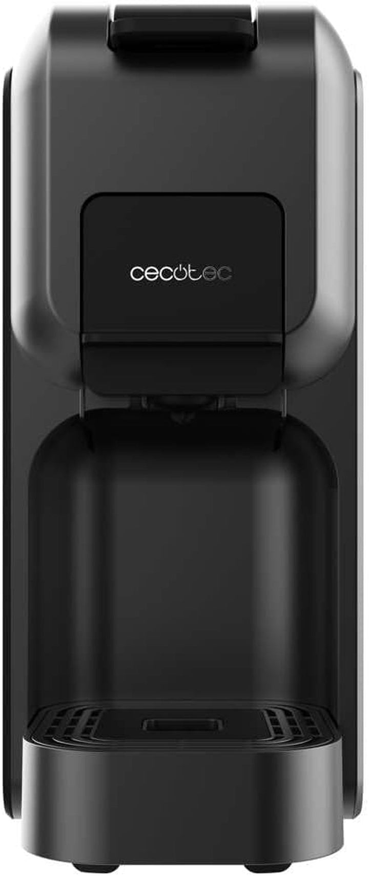Aparat pentru capsule Cecotec Freestyle Compact Black. 1350W, încălzire termoblock, tehnologie Forcearoma 20 bar, espressor 4 în 1. Potrivit pentru cafea măcinată, Dolce Gusto, Nespresso și K-Fee