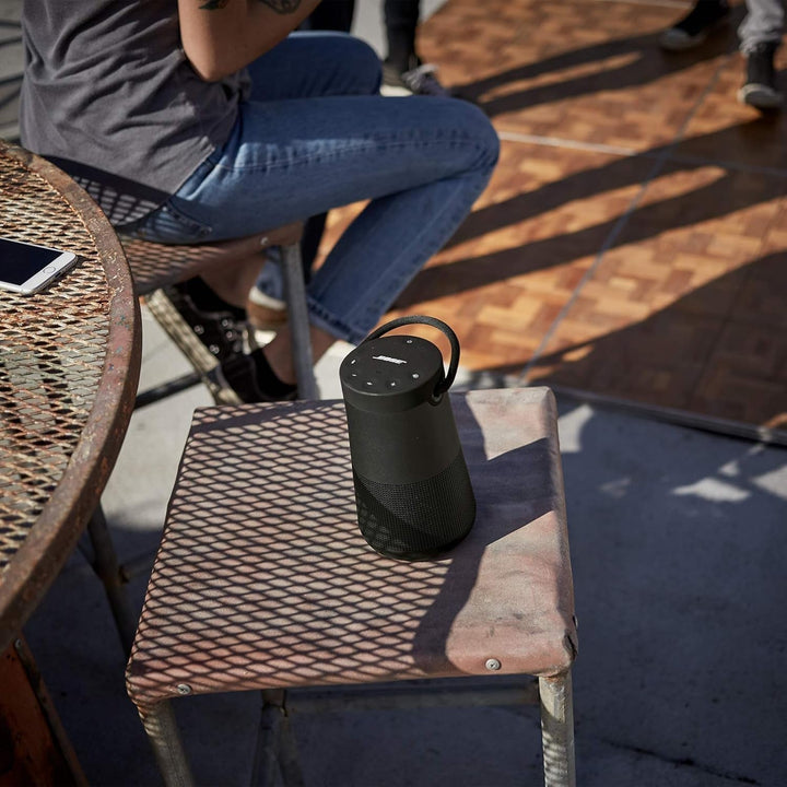 Difuzor Bluetooth Bose Soundlink Revolve+ (Seria II) - Difuzor wireless portabil, rezistent la apă, cu durată lungă de viață a bateriei, negru