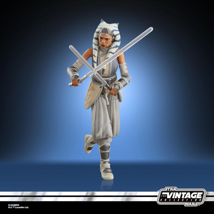 Star Wars Colecția Vintage Ahsoka Tano (Peridea), Star Wars: Ahsoka Action Figure de colecționat, (Scară 9,5 cm)