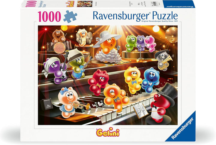 Ravensburger Puzzle 12001251 - Gelini Make Music - Puzzle de 1000 de piese pentru adulți și copii de la 14 ani,