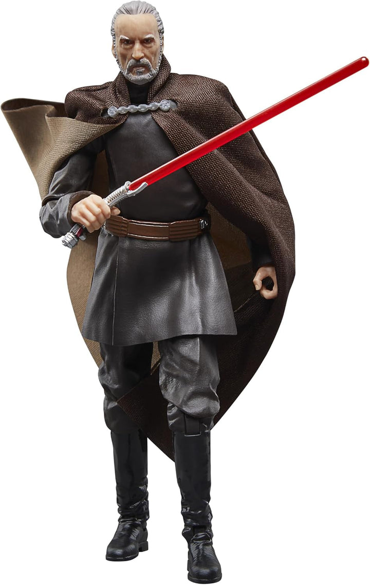 Star Wars Seria Neagră Contele Dooku, Star Wars: Răzbunarea Sith 20 de ani figura de acțiune de colecție (15 cm)