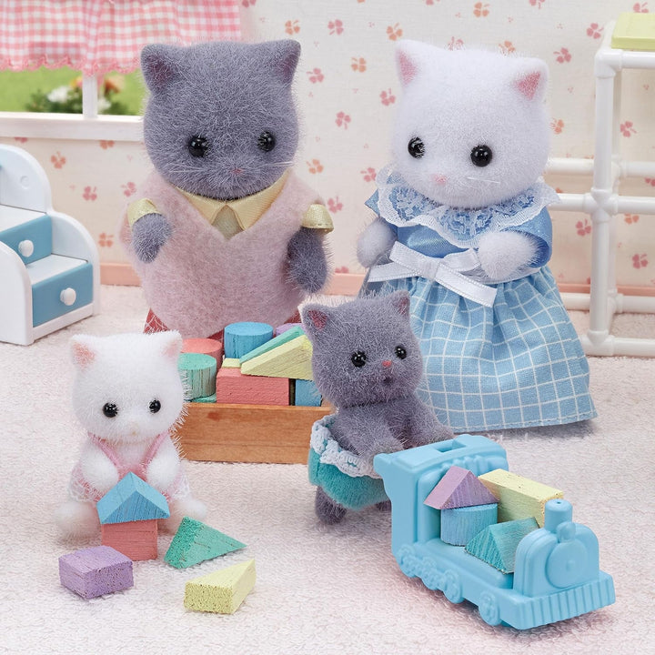 Sylvanian Families L5457 Pisici persane gemene - Figurine pentru casa de păpuși
