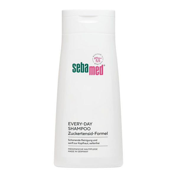 SEBAMED Every-Day Shampoo 400 Ml, Haarshampoo Für Damen Und Herren, Für Die Tägliche Haarwäsche, Besonders Mild Durch Zuckertensidformel, Mehr Fülle Und Glanz, Ohne Mikroplastik, MADE in Germany