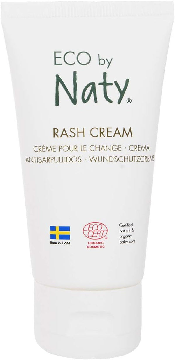 Eco by Naty, unguent pentru răni pentru bebeluși, ingrediente organice pe bază de plante cu 0% parfum, hipoalergenic și testat dermatologic, tub 50 ml