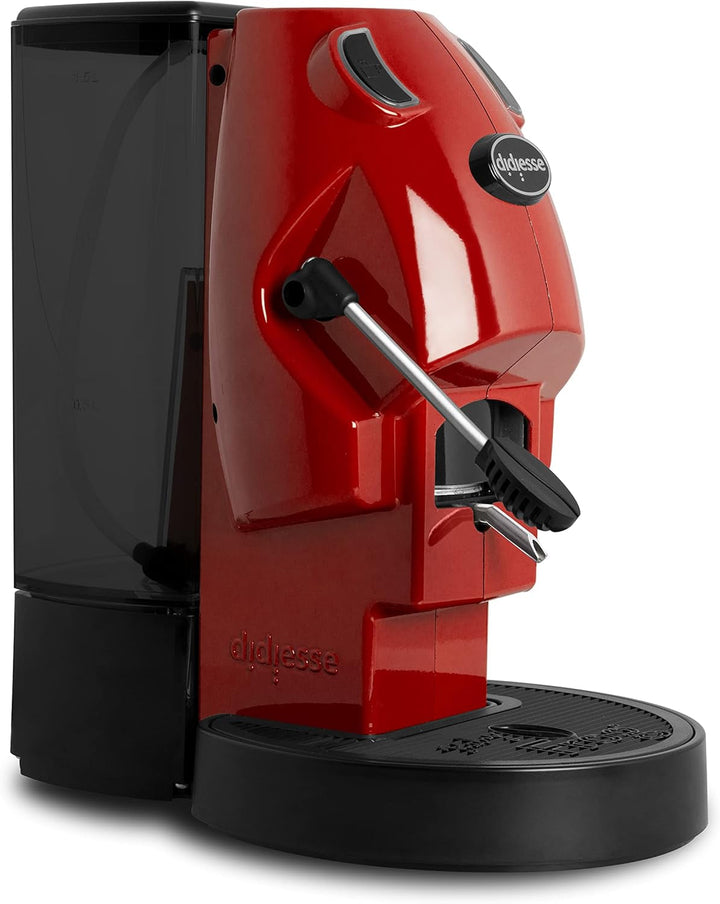 Cafetiera Didiesse cu tampoane, 44 Mm, model Baby Frog Pad Maker - Compact 450 W - cu funcție de așteptare și rezervor de 1,5 L (roșu)