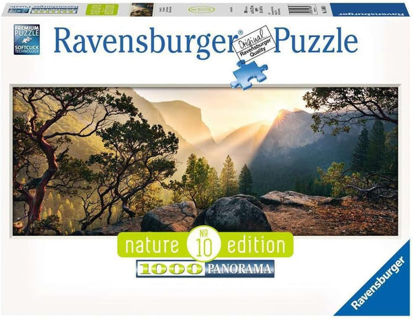 Ravensburger Puzzle 15083 - Yosemite Park - puzzle jigsaw de 1000 de piese pentru adulți și copii de peste 14 ani în format panoramic