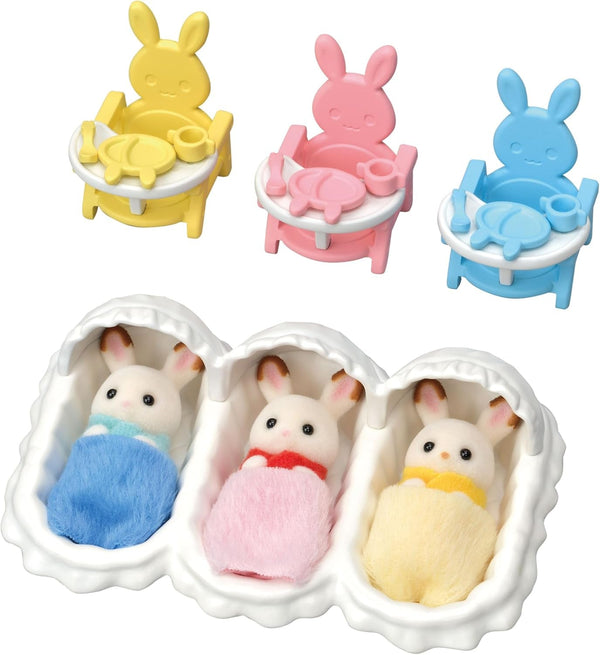 Sylvanian Families L5532 Kit de pornire pentru tripleți - Casa de păpuși Playset