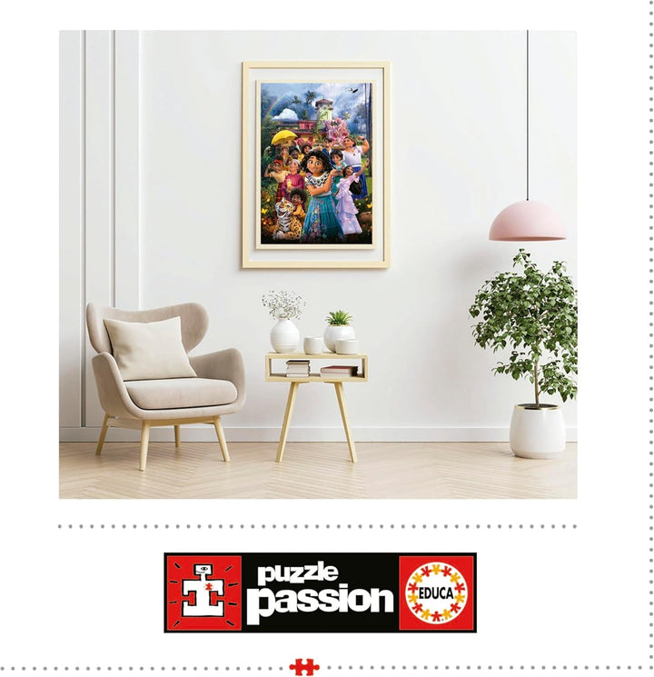 Educa - Puzzle 500 piese pentru adulti | Disney Encanto, puzzle 500 piese pentru adulti si copii de la 11 ani, puzzle pentru copii (19572)