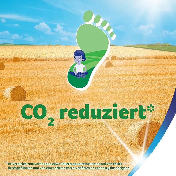 Zewa Proven - 48 role - Prima hârtie igienică cu conținut de paie - 3 straturi