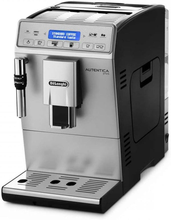 De'Longhi Autentica plus ETAM 29.620.SB mașină de cafea complet automată (1450 W, 1,4 L, duză abur) argintiu/negru