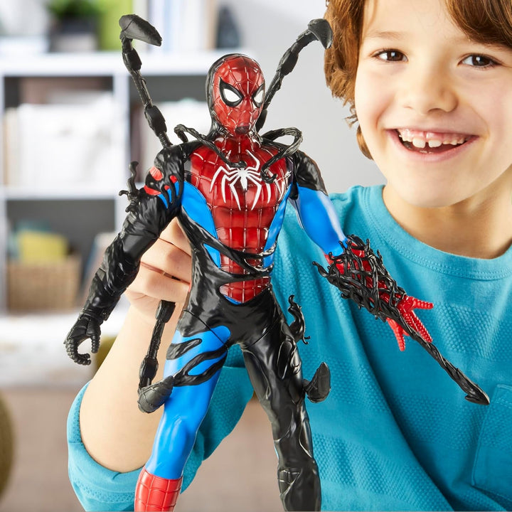 Marvel Spider-Man Venomversus Spider-Man Schimbător de culori Figura de acțiune cu accesoriu