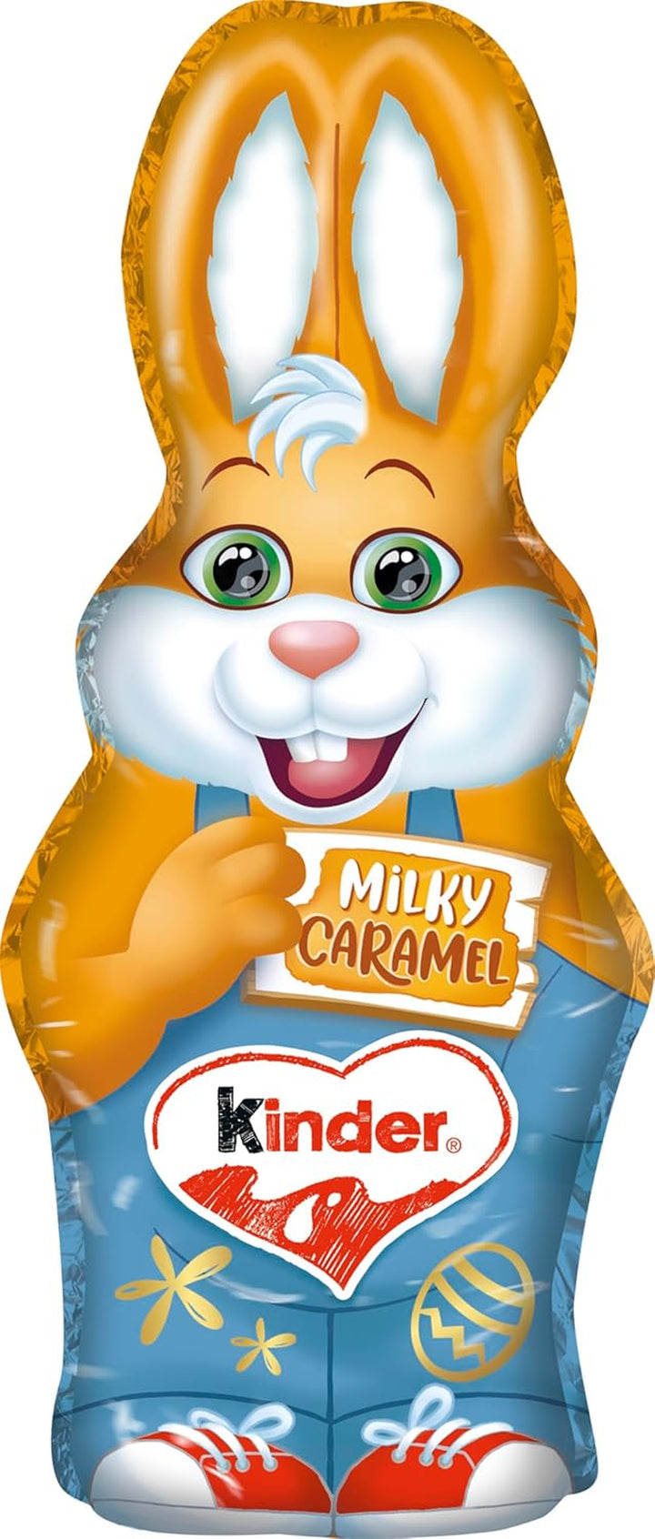 Kinder Schokolade Osterhase Milky Caramel - 1X 110G