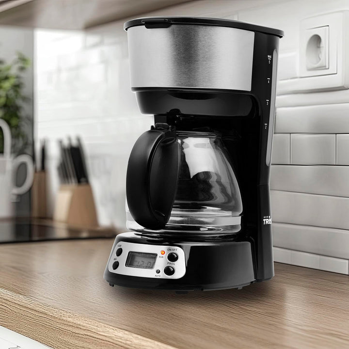 Cafetieră Tristar, Pentru 4-6 cești, Funcție de menținere la cald, Oprire automată, Sistem fără picurare, Filtru de apă detașabil, Fără Bpa, Piese lavabile în mașina de spălat vase, CM-1284
