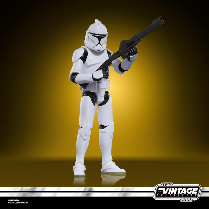 Star Wars Vintage Collection Phase I Clone Trooper Action Figure (9.5 cm) Star Wars: Atacul clonelor