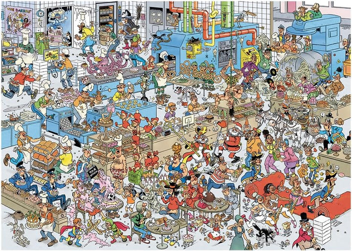 Jan Van Haasteren, The Bakery, puzzle jigsaw 2000 piese adulți