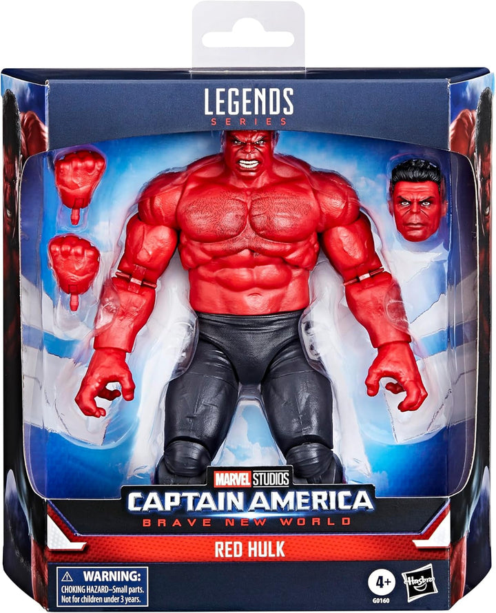 Marvel Legends Series Red Hulk Action Figure (Scară: 15 Cm) Pentru Captain America: Brave New World