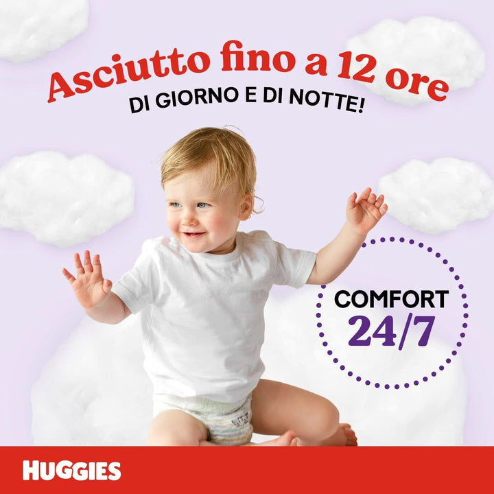 Huggies Ultra Comfort Windelhöschen, Größe 6 (15-25 Kg), 52 Windeln