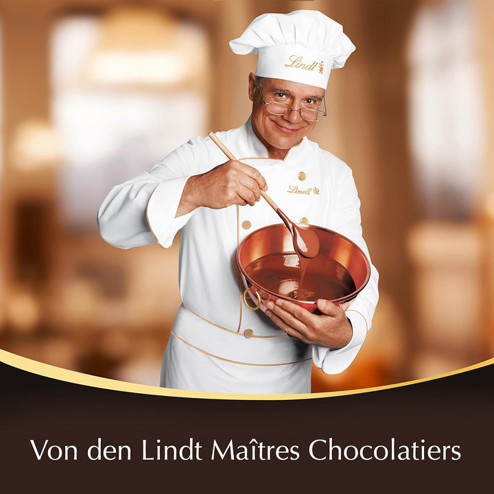 Lindt Schokolade LINDOR Kugeln Edelbitter | 400 G | Ca. 30 Kugeln Edelbitterschokolade Mit 70% Kakao Mit Dunkler Zartschmelzender Füllung | Pralinengeschenk | Schokoladengeschenk