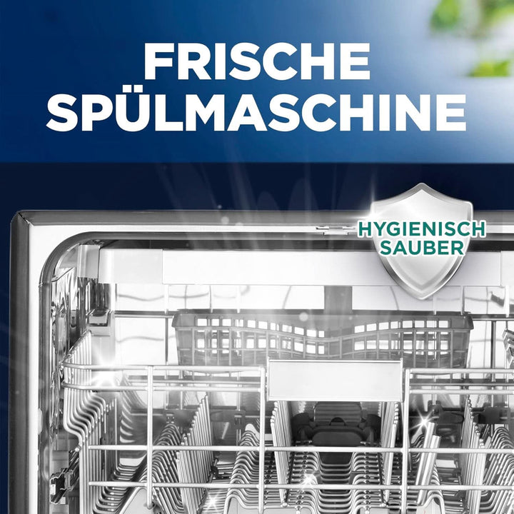 Finish Machine Cleaner Tabs - Pastile pentru mașina de spălat vase împotriva murdăriei și grăsimii din interiorul mașinii de spălat vase, 3 pastile