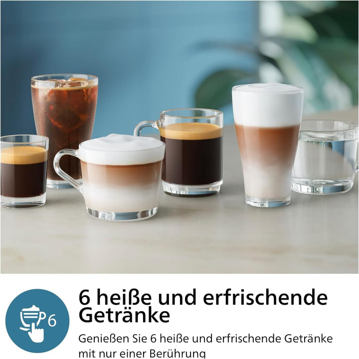 Aparat de cafea complet automat Philips Ep3347/90 seria 3300, 15 boabe de cafea