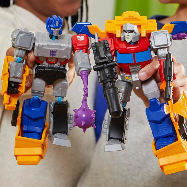 Transformers Mixmashers Starscream figurină de acțiune personalizabilă și accesorii
