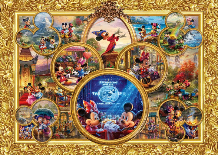 Schmidt Spiele 57371 Thomas Kinkade, Disney, Mickey & Minnie, Dream Collage 2, jigsaw puzzle 2000 piese