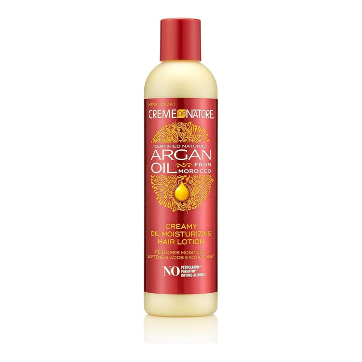 Creme Of Nature Argan Oil Intensive Conditioning Treatment Tratament intensiv de hidratare și restructurare, balsam cu ulei de argan, îngrijire pentru toate tipurile de păr - 50 ml Masca de par Naty Shop Loțiune pentru păr