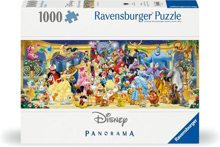 Ravensburger Puzzle 12000444 - Fotografie de grup Disney - 1000 piese Puzzle jigsaw Disney pentru adulți și copii de peste 14 ani