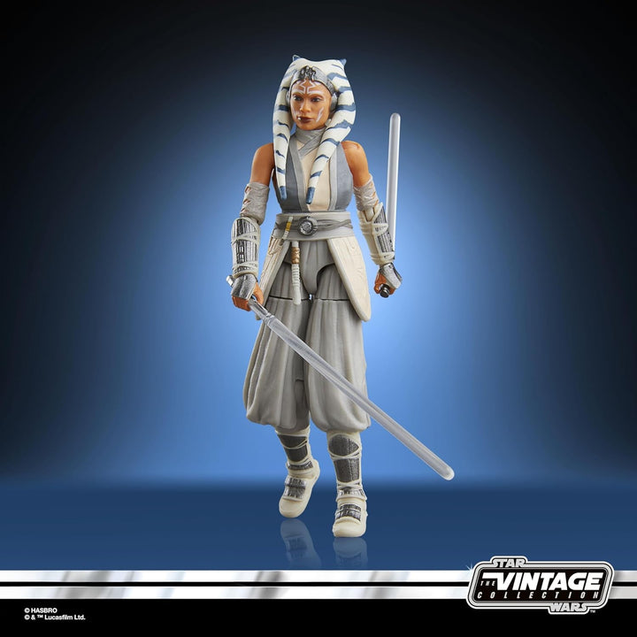 Star Wars Colecția Vintage Ahsoka Tano (Peridea), Star Wars: Ahsoka Action Figure de colecționat, (Scară 9,5 cm)