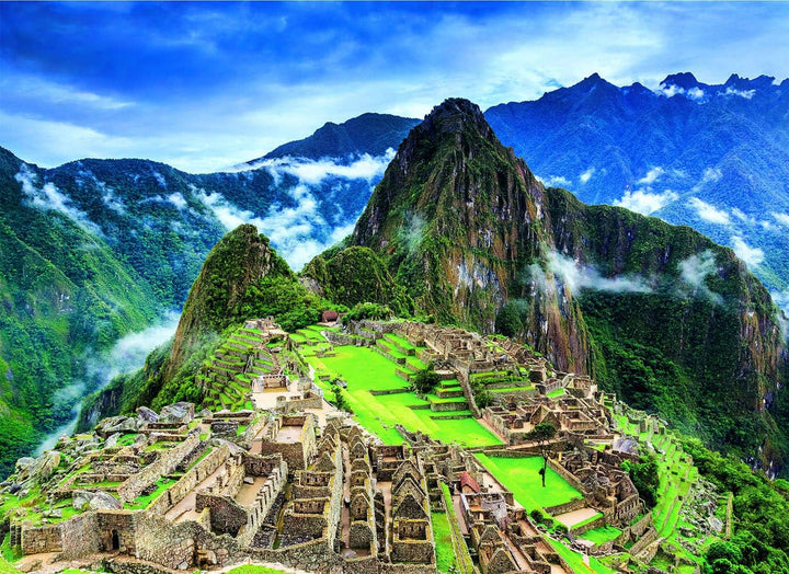 Clementoni 39604 Machu Picchu - Puzzle 1000 piese de la 9 ani, Puzzle colorat pentru adulți cu culori îndrăznețe, Joc de îndemânare pentru întreaga familie, Idee frumoasă de cadou
