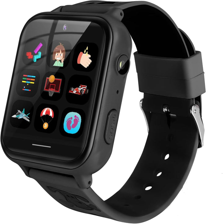 T45 Smartwatch pentru copii, smartwatch 4G pentru copii, GPS tracker pentru copii, ceas de mână pentru copii băieți, ceas pentru copii cu apel telefonic video, mesaje, mod școală, funcție SOS, cameră și pedometru (violet)