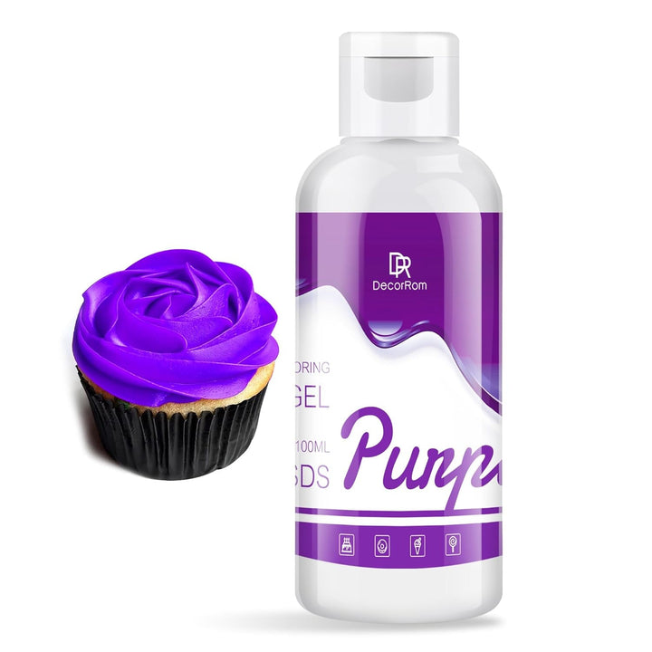 Lebensmittelfarbe Gel - 4.5Oz Konzentrierte Gel Lebensmittel Farben Für Kuchen Dekoration, Backen, Kekse, Macaron - Zuckerfrei Food Coloring Für Getränken, Tortendeko, DIY Slime, Osterei (Weiß)