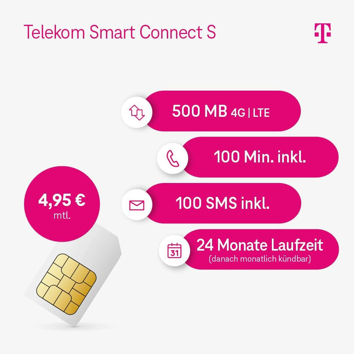 TCL MT42X Blue - Smartwatch pentru copii cu Telekom Smart Connect S, inclusiv voucher Amazon 30â'¬ (pachet SIM)