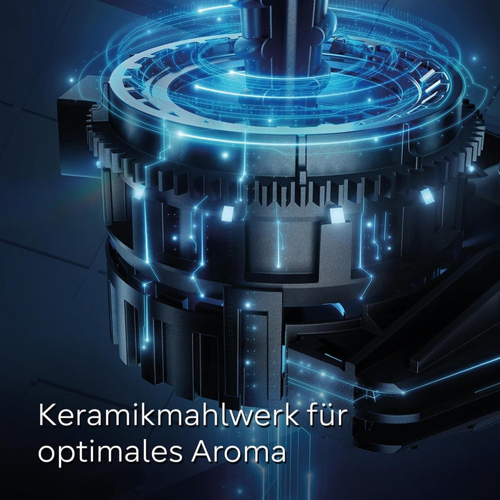 Aparat de cafea complet automat Siemens EQ500 Integral TQ513D01, Multe specialități de cafea, Spumă de lapte, Recipient de lapte integrat, Curățare automată cu abur, 1500 W, Argintiu / negru lăcuit pian