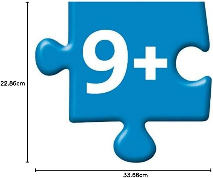 Ravensburger puzzle pentru copii - 12904 Cai sălbatici lângă râu - Puzzle cu cai pentru copii de 9 ani și peste, cu 300 de piese în format XXL