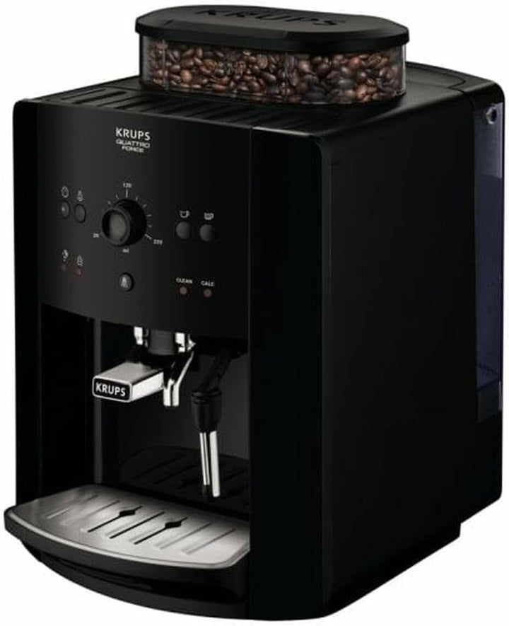 Aparat de cafea complet automat Krups Arabica Picto Quatrro Force EA8110, negru