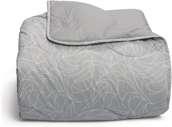 Foppapedretti Notte & Natura Pearl Wave cuvertură pentru pat dublu, capac din bumbac 100%, fabricat în Italia