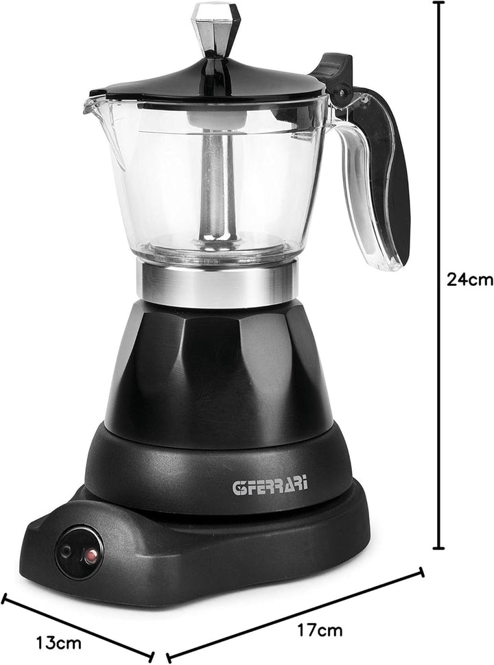 G3 Ferrari G10028 Espressoare electrică Bonjour Pentru 3 cești Cu funcție de menținere la cald