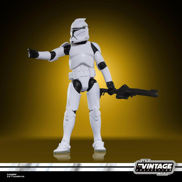 Star Wars Vintage Collection Phase I Clone Trooper Action Figure (9.5 cm) Star Wars: Atacul clonelor