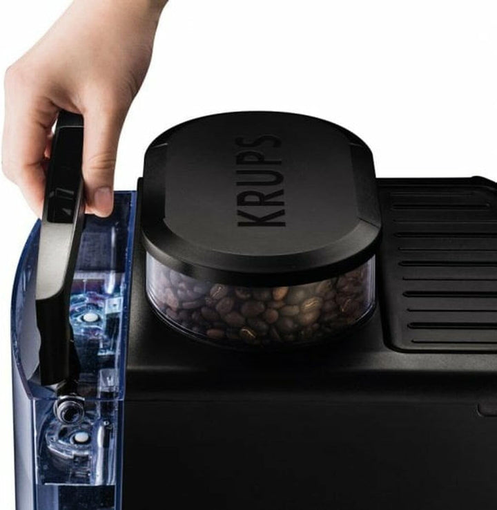 Aparat de cafea complet automat Krups Arabica Picto Quatrro Force EA8110, negru