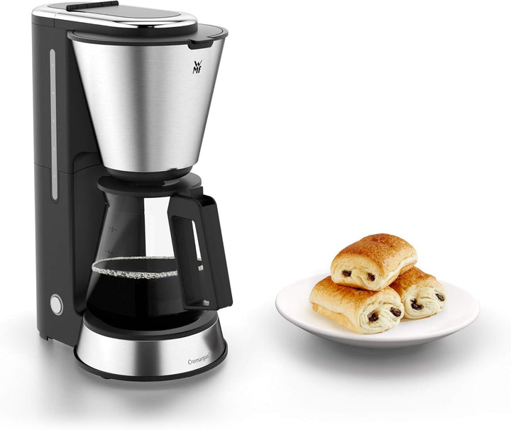 WMF Küchenminis Aroma filtru de cafea cu ulcior de sticlă, filtru de cafea, filtru de cafea mini 5 cești, placă de încălzire cu oprire automată, 760 W