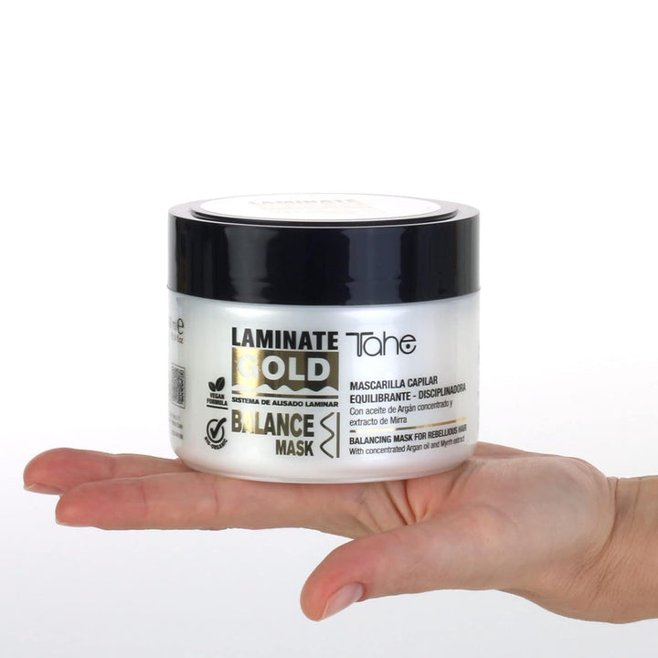 Laminate Gold Balance Mask, 300 ml Masca de par Naty Shop