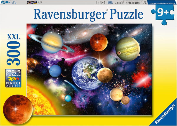 Puzzle pentru copii Ravensburger - 13226 Sistemul solar - Puzzle spațial pentru copii de peste 9 ani, cu 300 de piese în format XXL