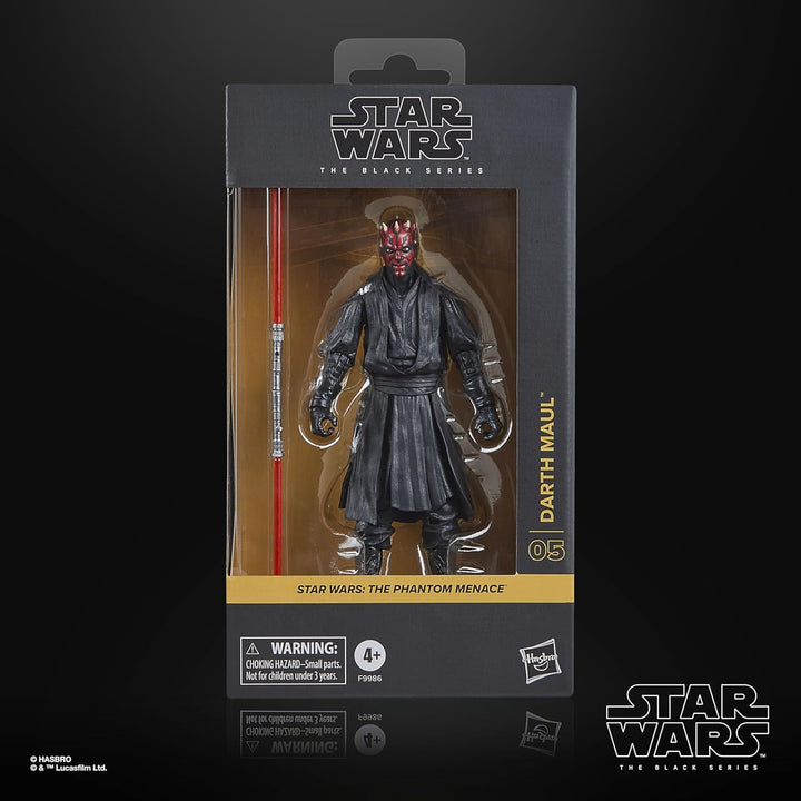 Star Wars seria neagră Darth Maul Star Wars: Amenințarea fantomă, figurină de colecție, 15 cm