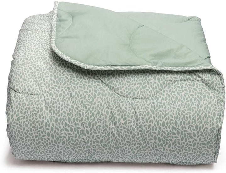 Foppapedretti Notte & Natura salvie petale cuvertură, capac, 100% bumbac, fabricat în Italia