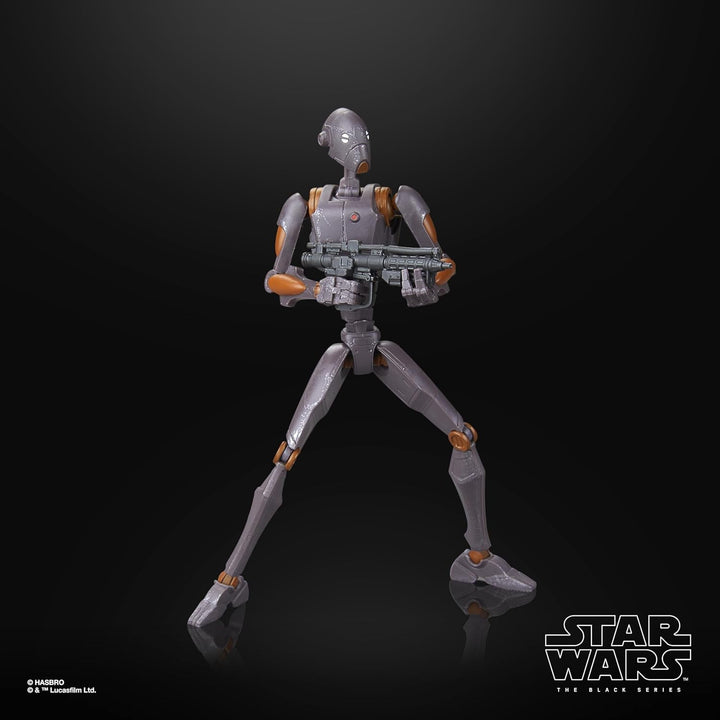 Star Wars Seria Neagră Commander Droid, Star Wars: Războiul Clonelor Premium colecționabil Figura de acțiune (15 Cm)