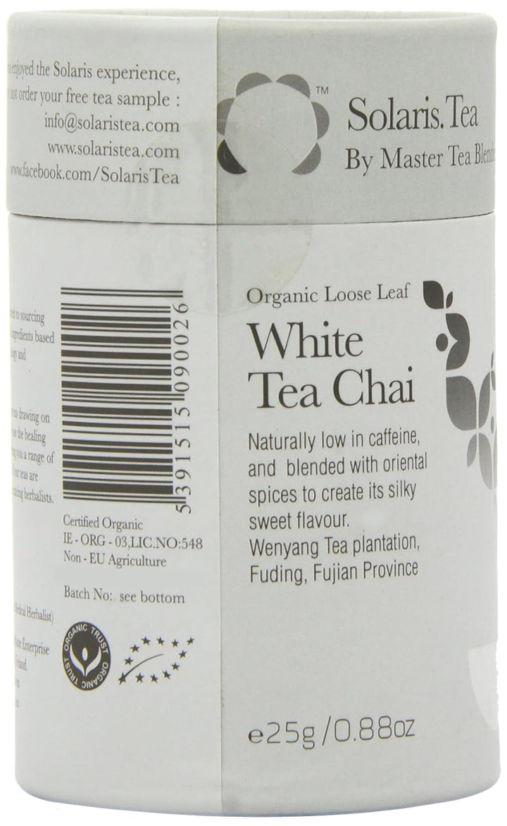 Solaris Ceai organic Ceai alb Chai 25 g